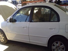 2001 HONDA CIVIC, WHITE, EX MODEL, 1.7L VTEC,  A26293